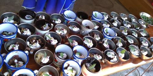 Slaščičarska sekcija nas je razveselila s domiselno sladico.