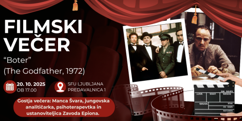 Filmski večer - november 2025