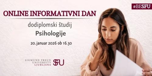 ONLINE INFORMATIVNI DAN - dodiplomski študij psihologije