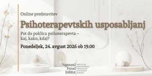Psihotarapevtska usposabljanja