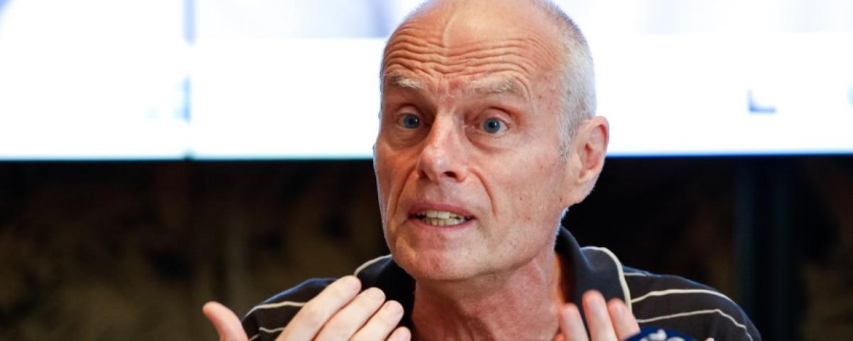 SFU Ljubljana - Miran Možina - novinarska konferenca - Zakon o psihoterapiji